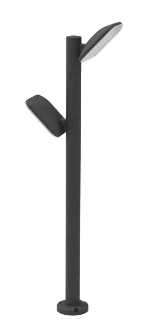 GD-ABX127-4-600 — Aluminium Garden Bollard Light