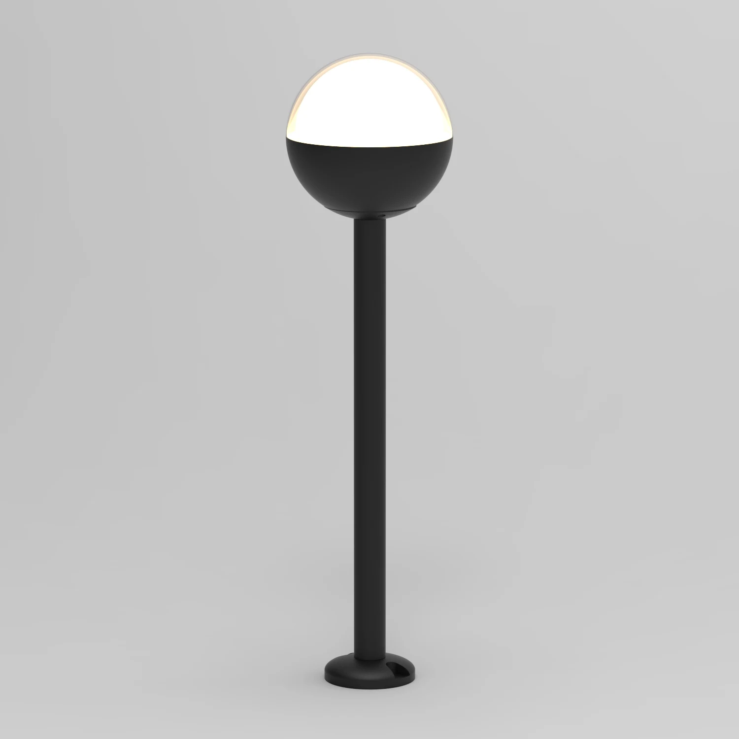 GD-ABX135-1-600 — Aluminium Garden Bollard Light