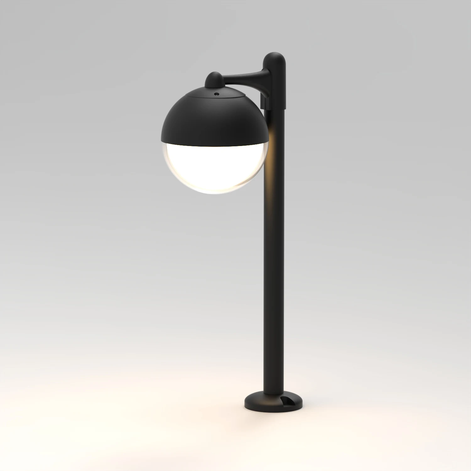 GD-ABX135-4-600 — Aluminium Garden Bollard Light