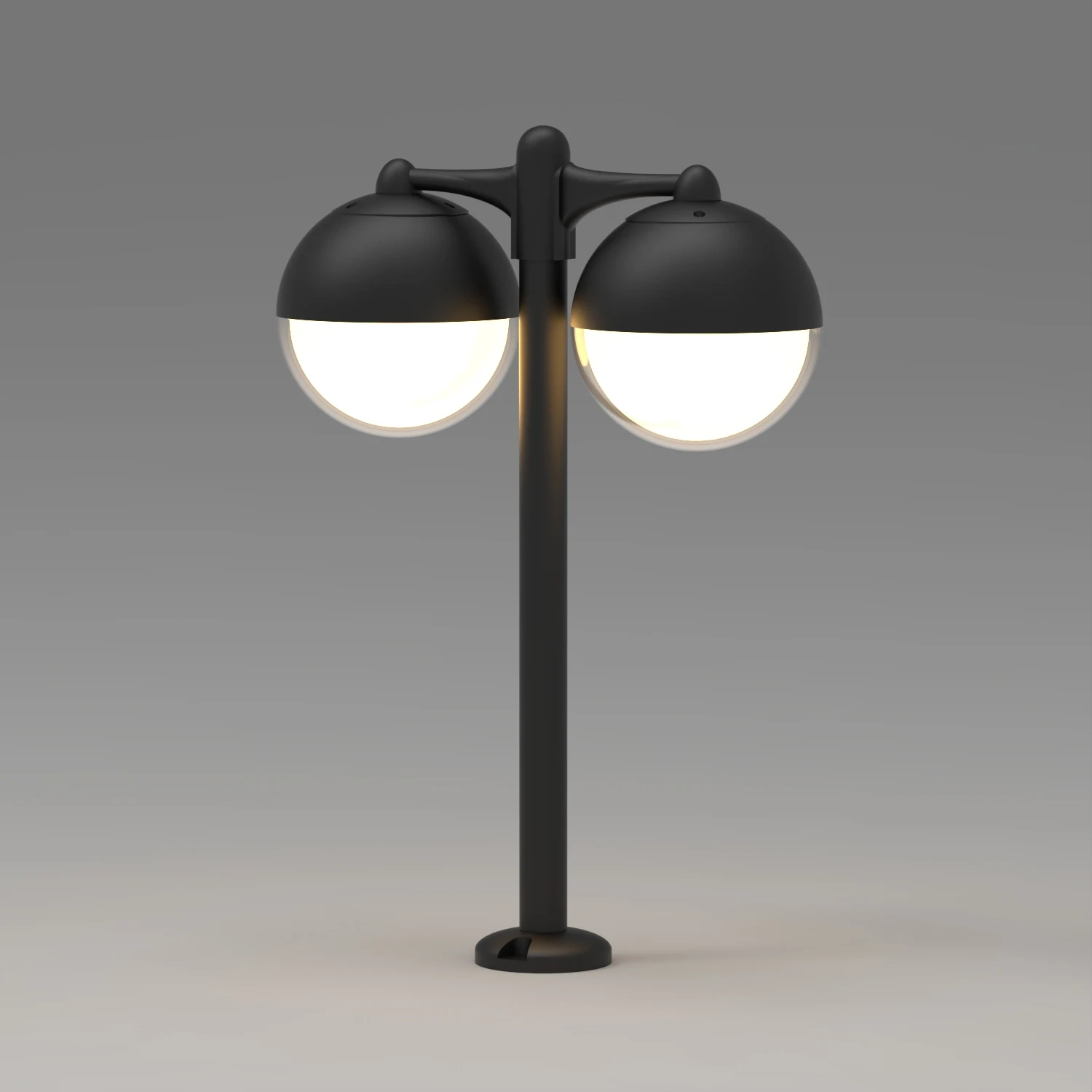 GD-ABX135-5-600 — Aluminium Garden Bollard Light