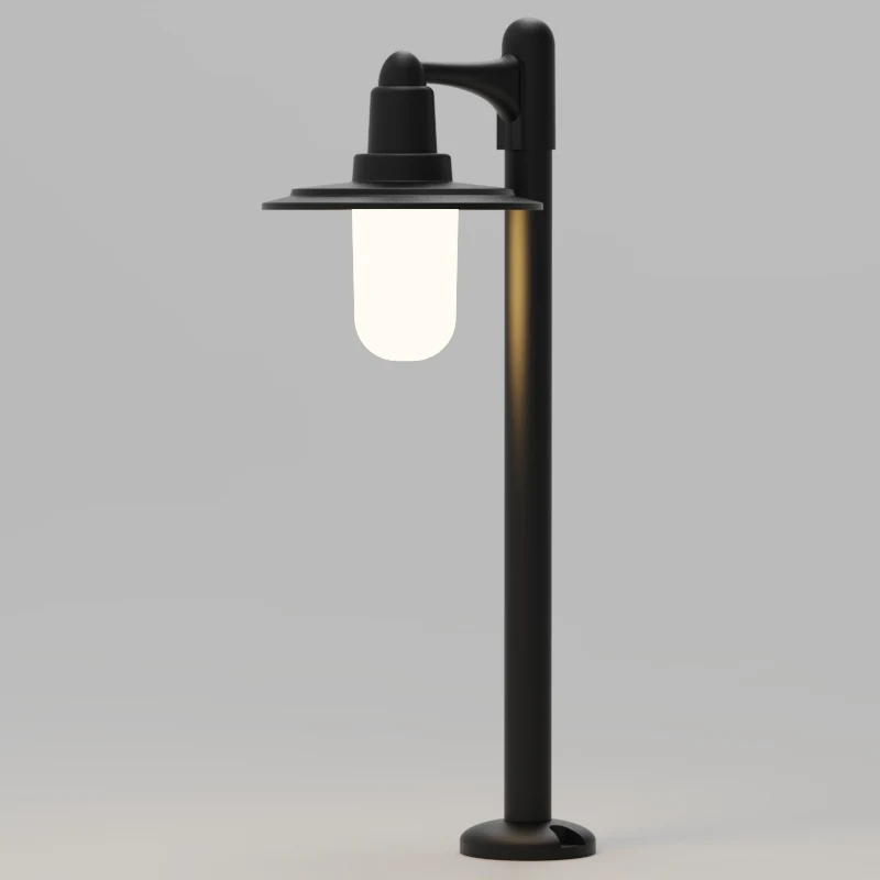 GD-ABX147-10-600 — Aluminium Garden Bollard Light
