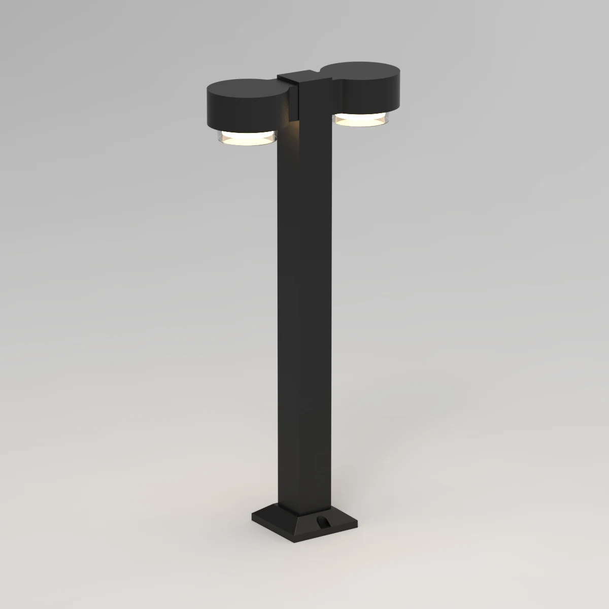 GD-ABX148-5-600 — Aluminium Garden Bollard Light