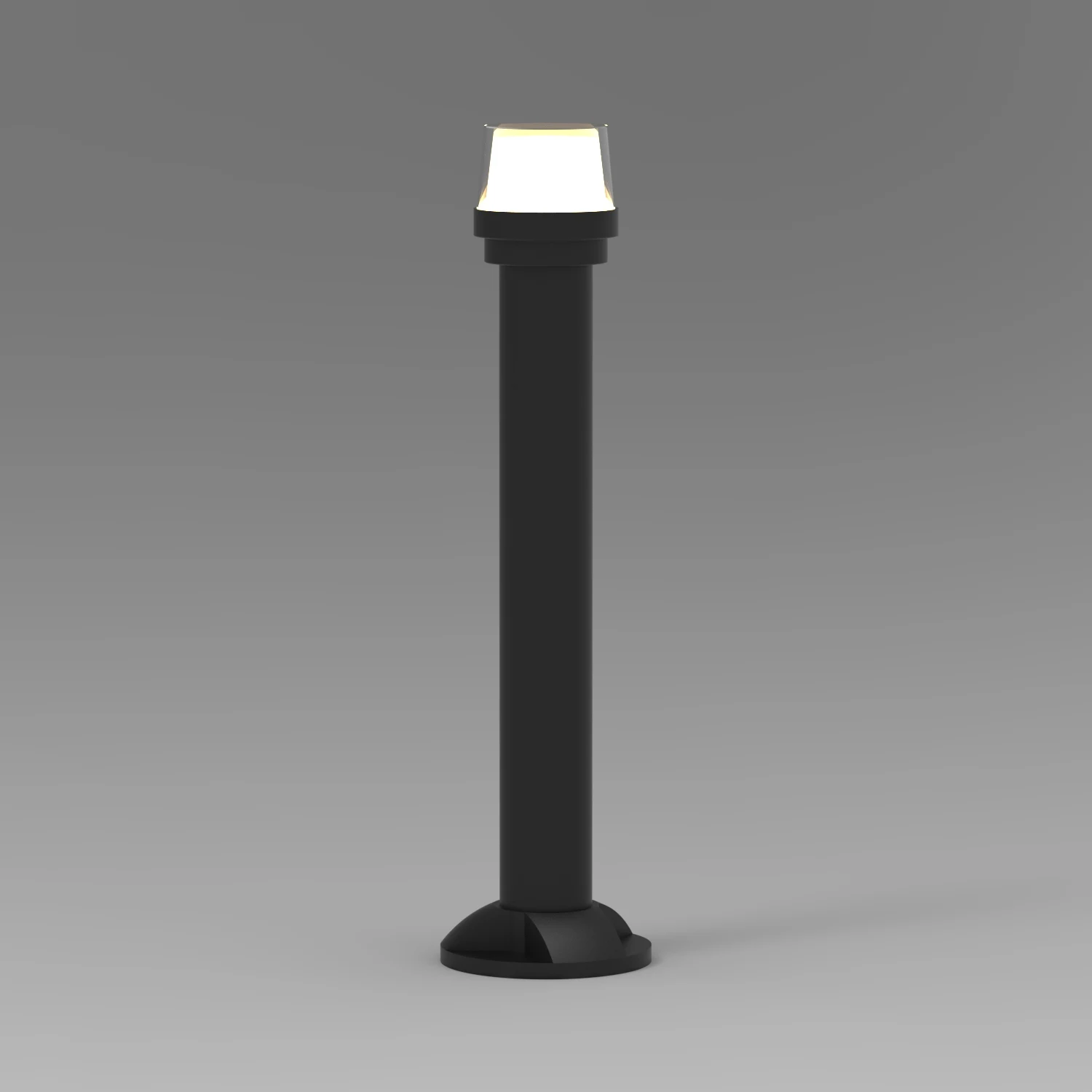GD-ABX169-2-600 — Aluminium Garden Bollard Light