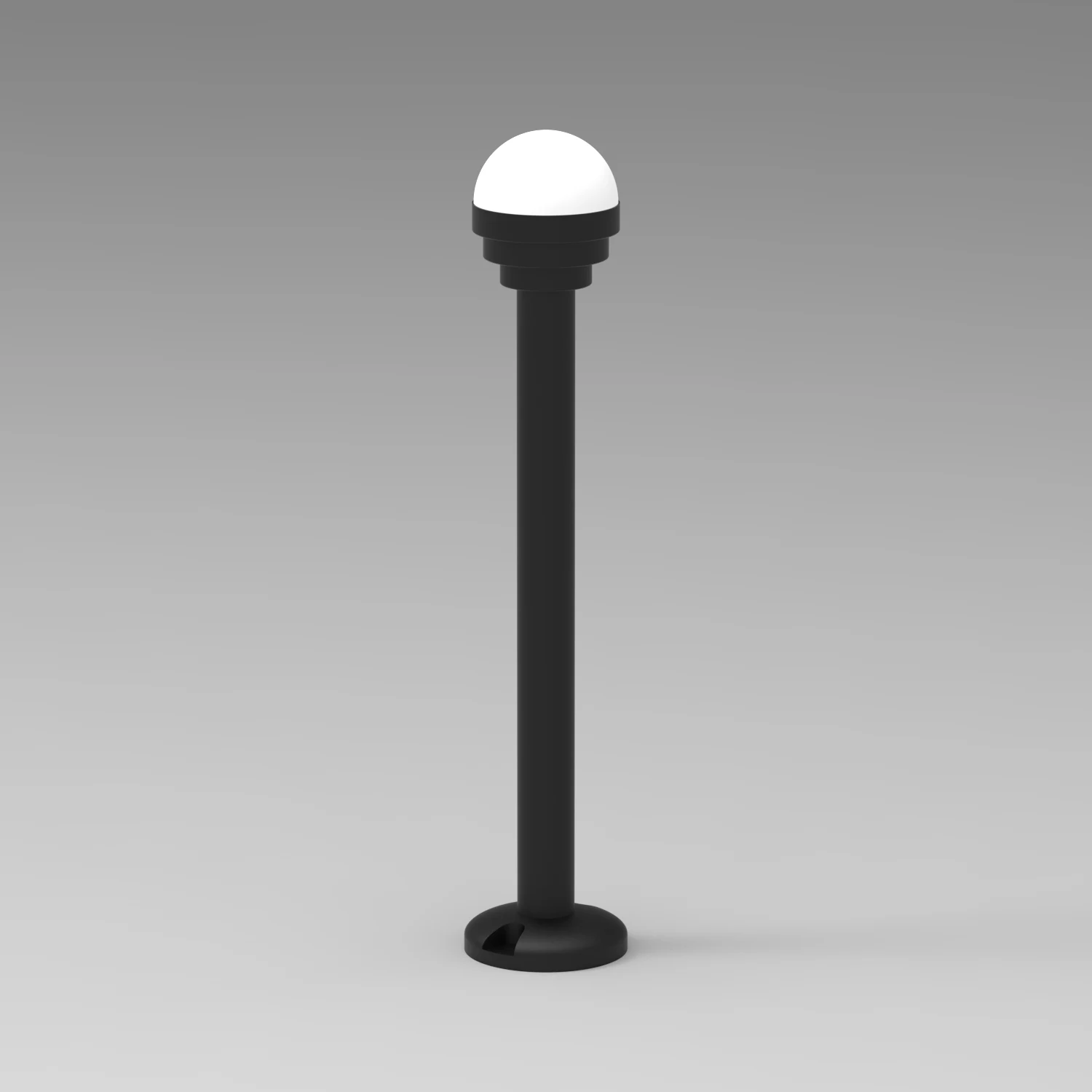 GD-ABX169-7-600 — Aluminium Garden Bollard Light