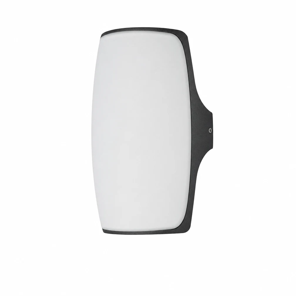 GD-AWX093-1 — Rounded Panel Aluminium Outdoor Light
