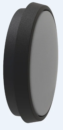 GD-AWX094-1 — Round Opal Aluminium Outdoor Light
