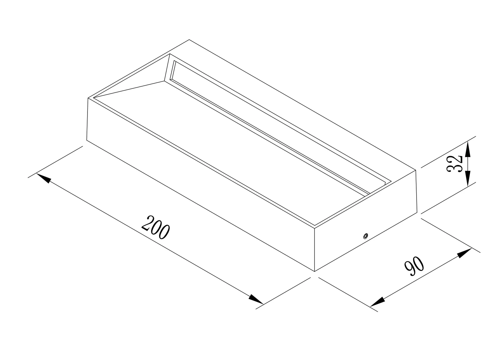 GD-AWZ96 · Black · Dimension or function reference