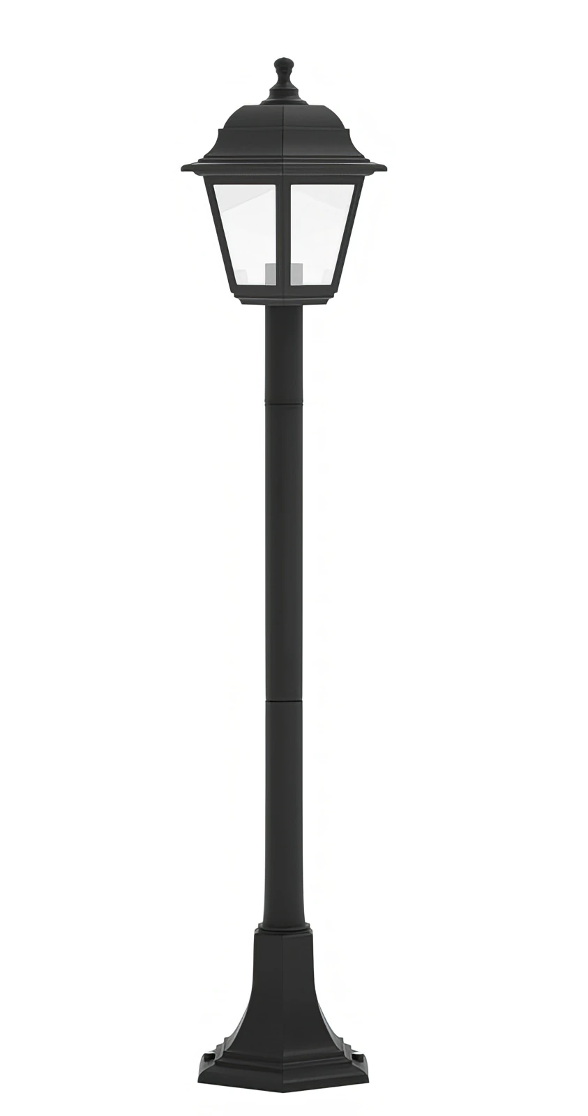 GD-BL06-E27-120 · cuerpo negro · vista del producto apagado
