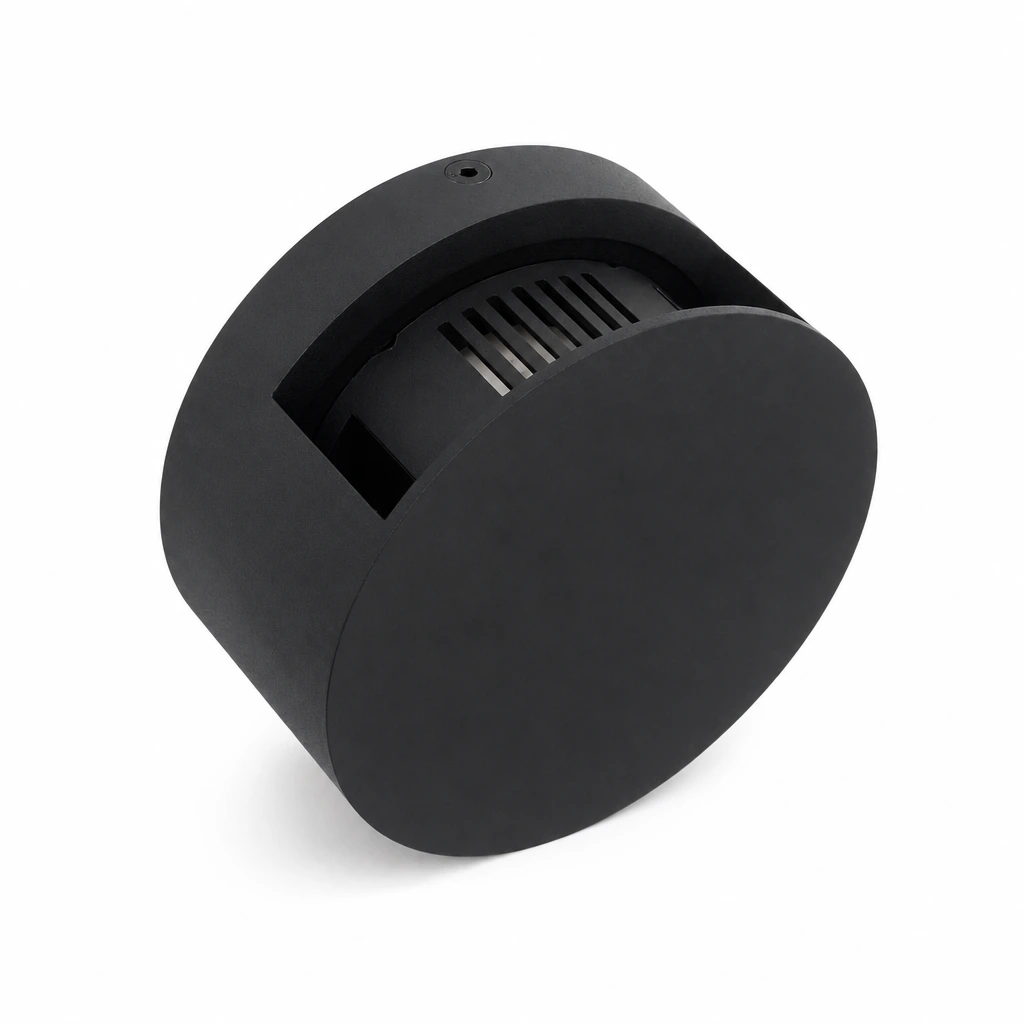 GD-BOX01-R · black housing · additional angle