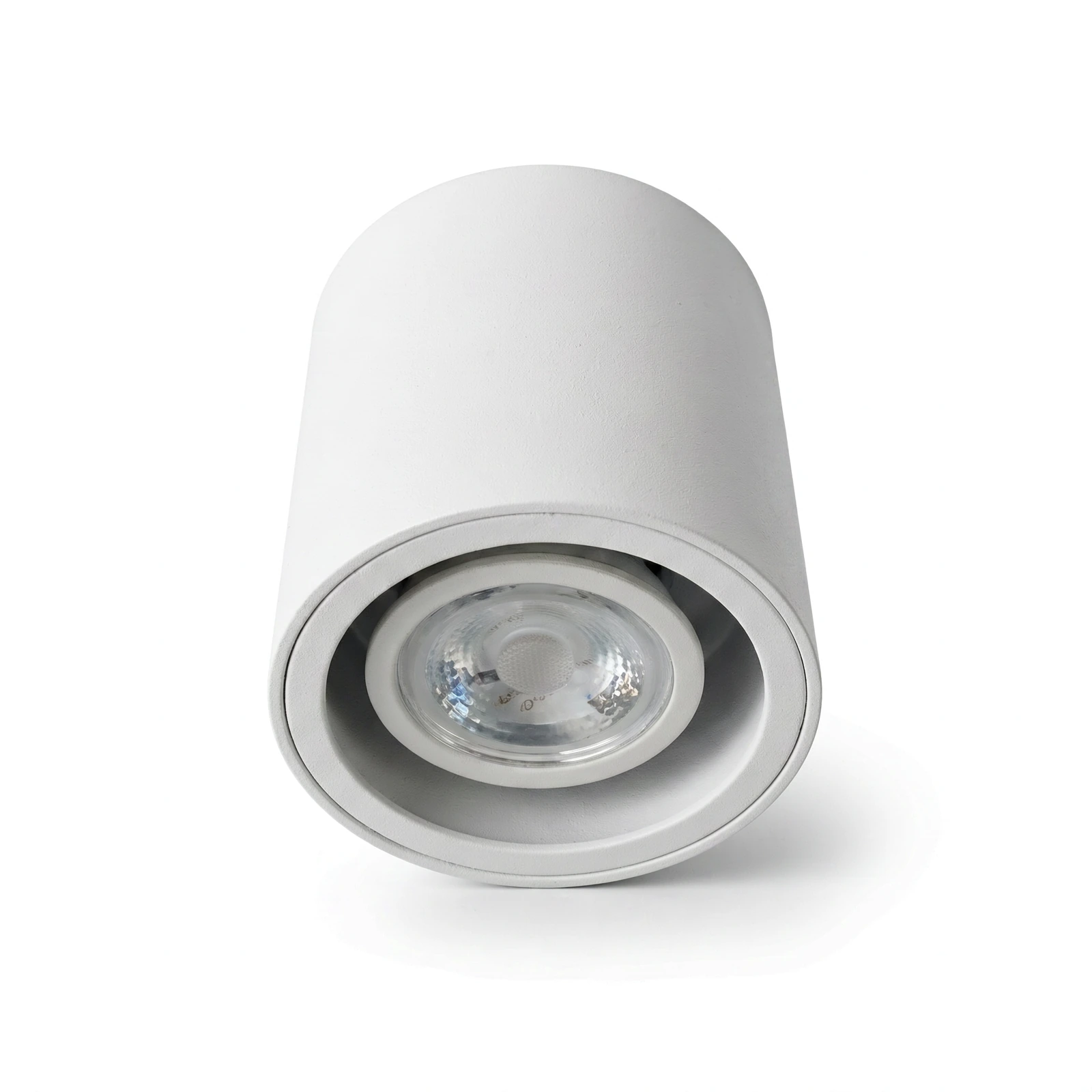 GD-PDL04 Foco de techo GU10 cilíndrico · Blanco