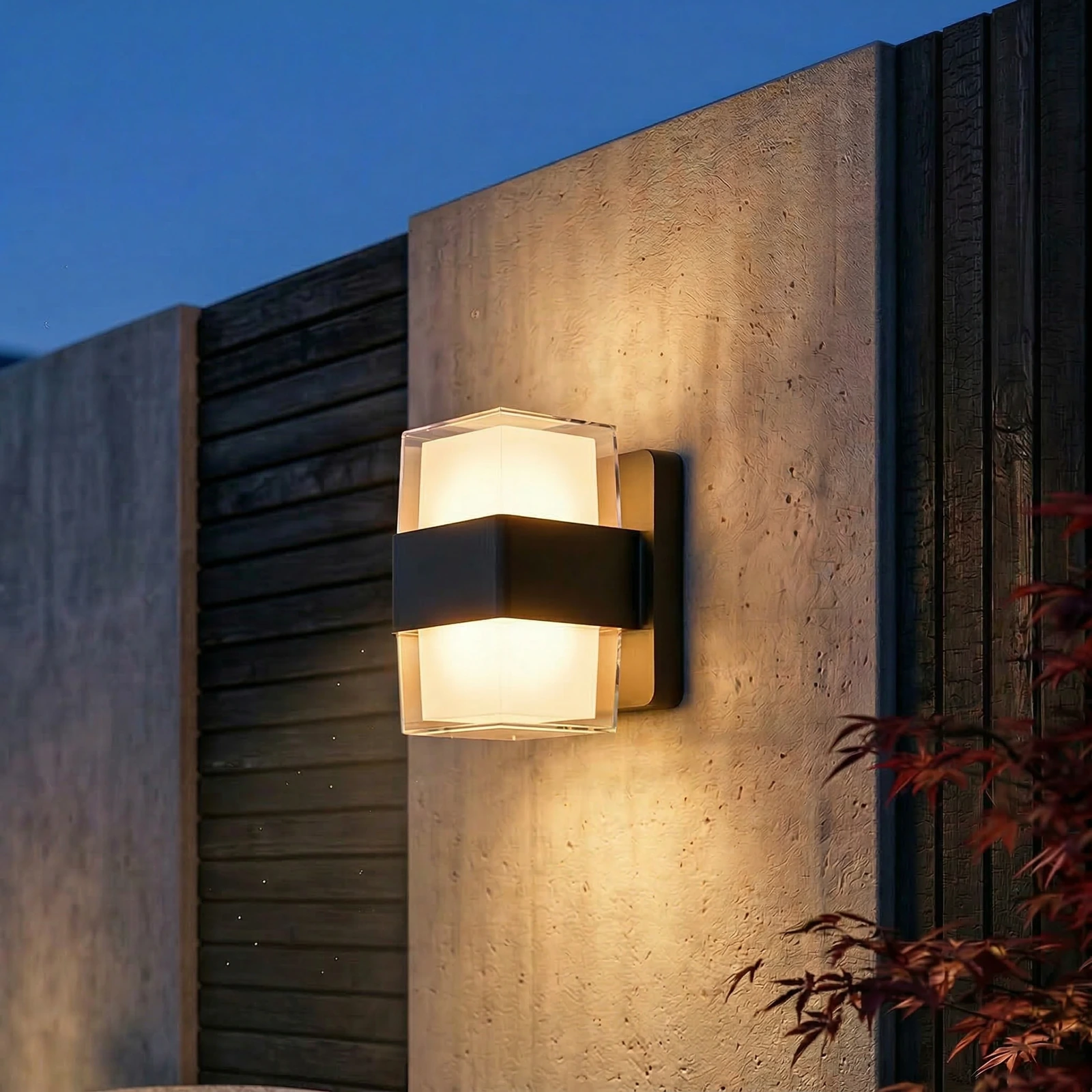 GD-PUD013-2-BIG · black housing · installed outdoor scene