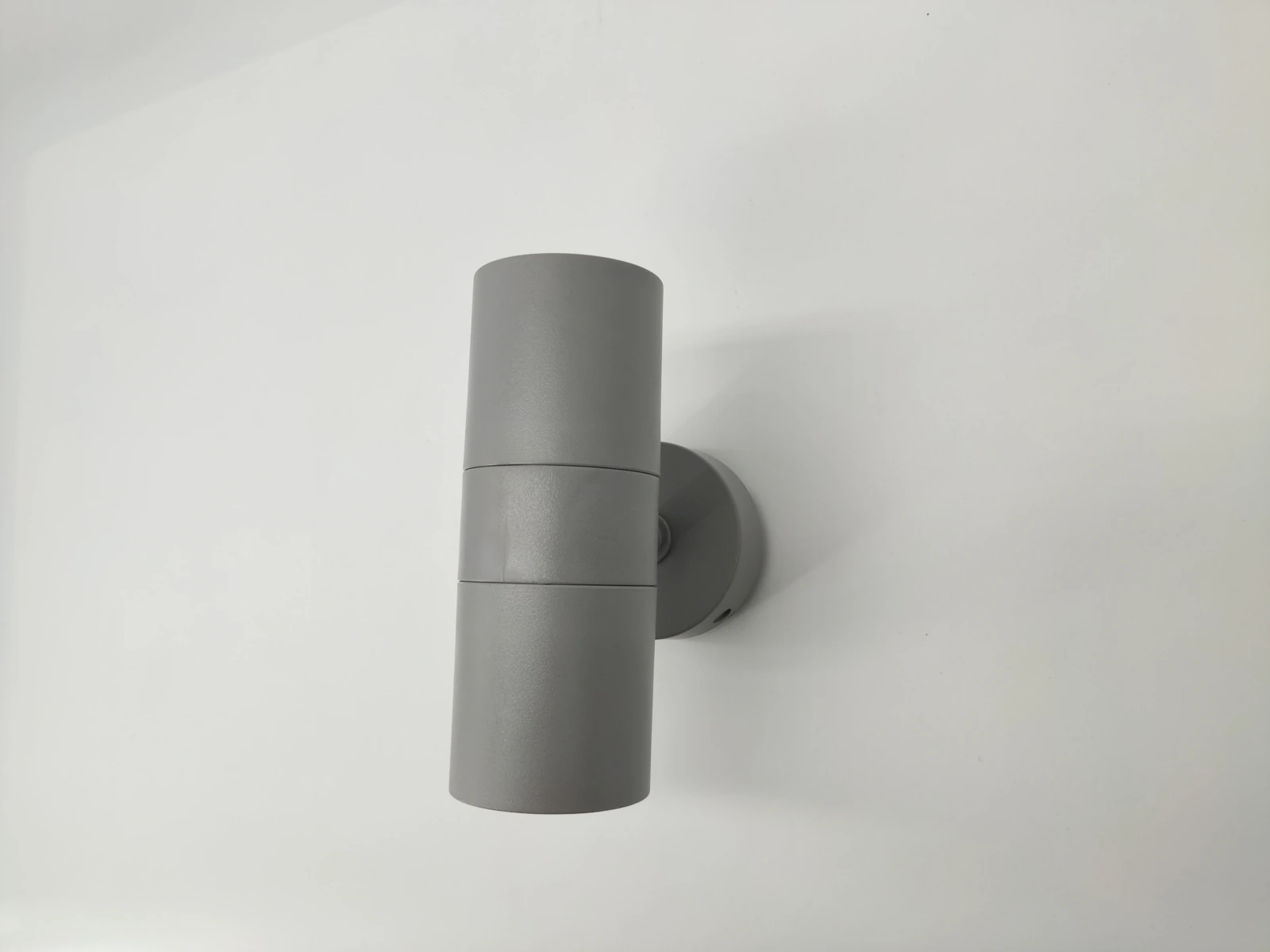 GD-PUD09-2-GU10 Twin-Ended Cylindrical GU10 Wall Light · Light grey