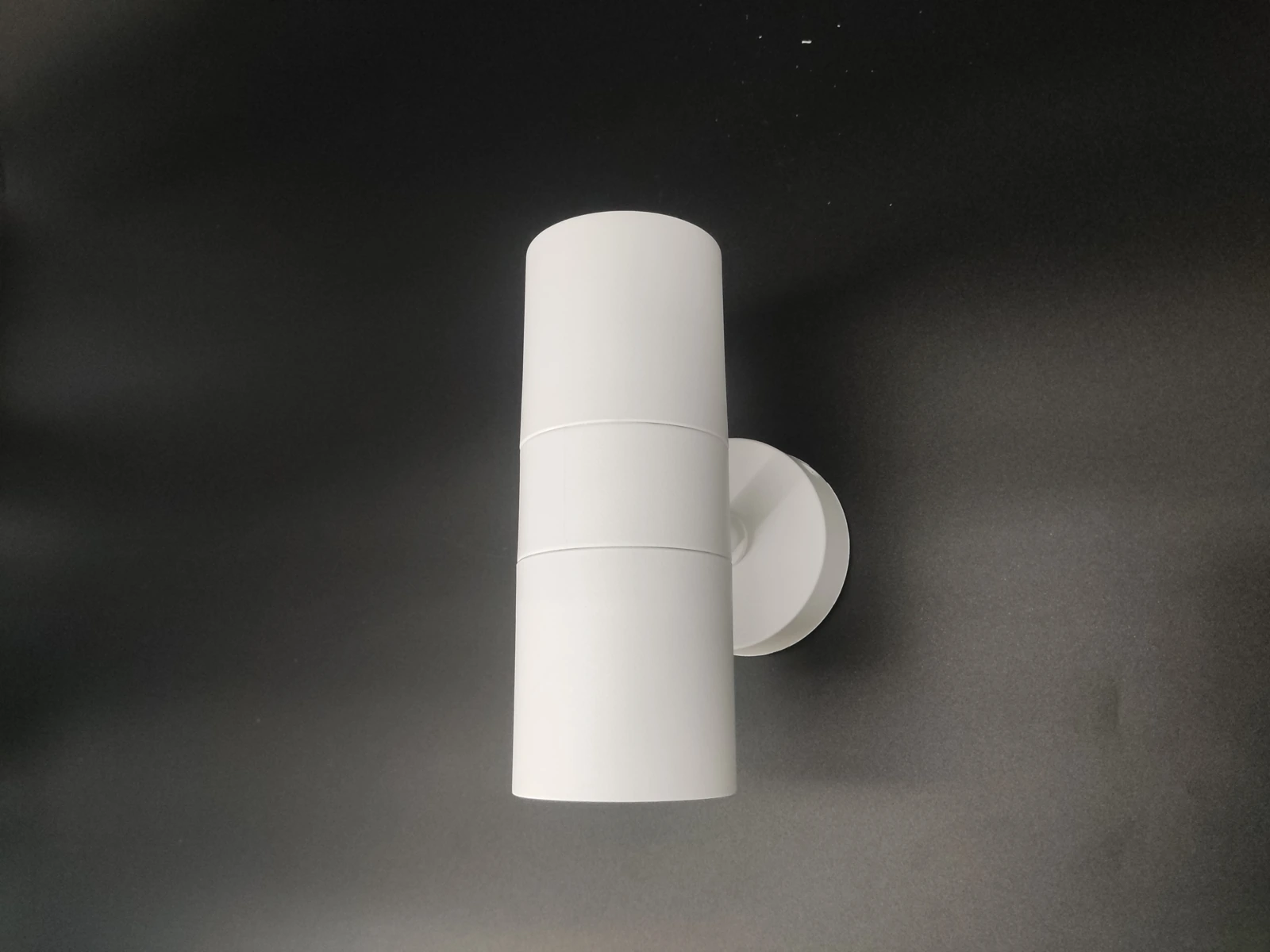 GD-PUD09-2-GU10 Twin-Ended Cylindrical GU10 Wall Light · White