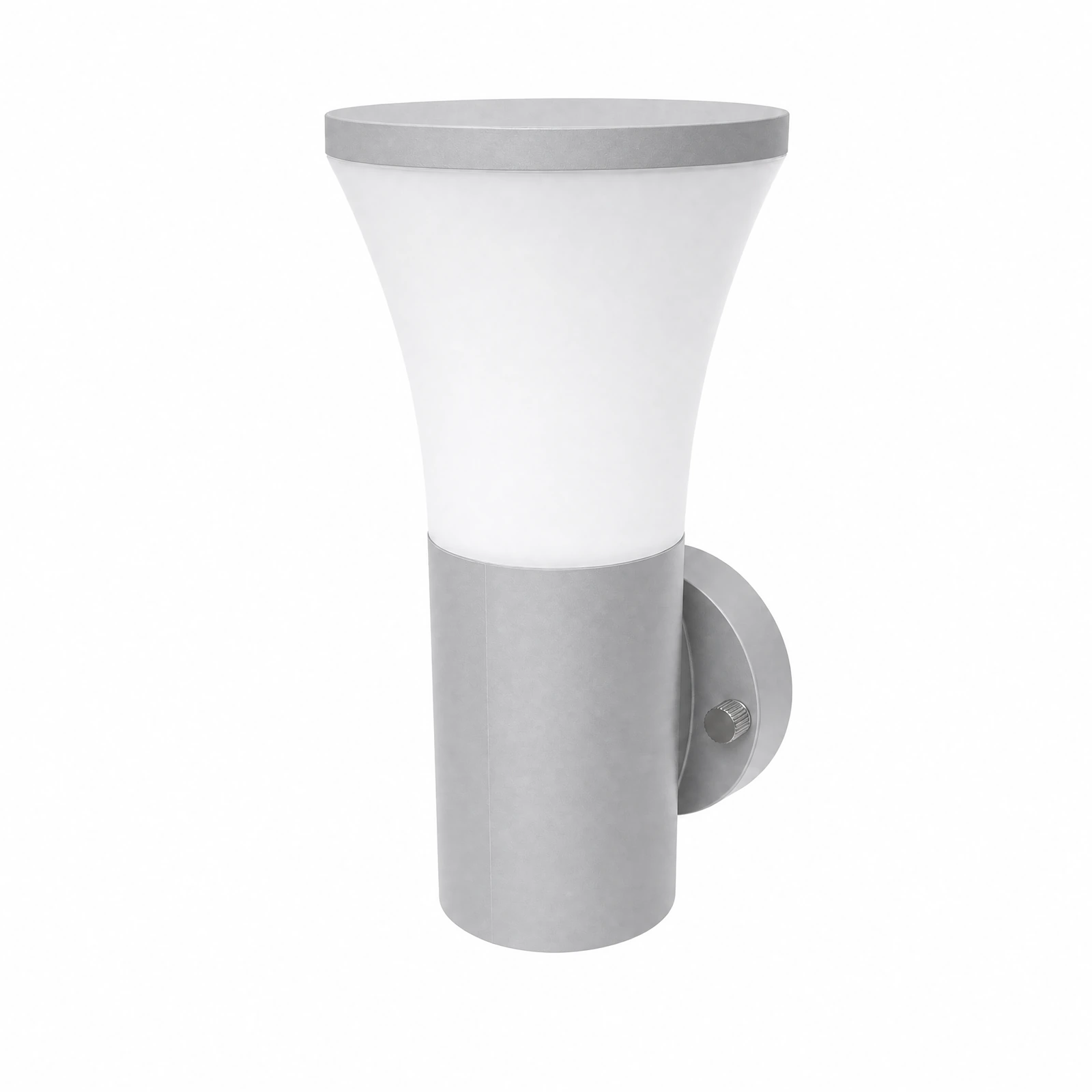 GD-PW012-3 Flared opal wall light · Light grey