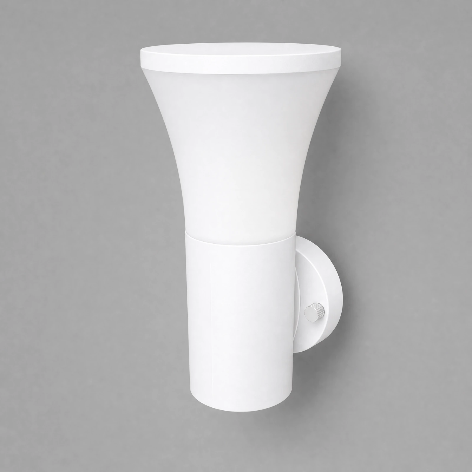 GD-PW012-3 Flared opal wall light · White