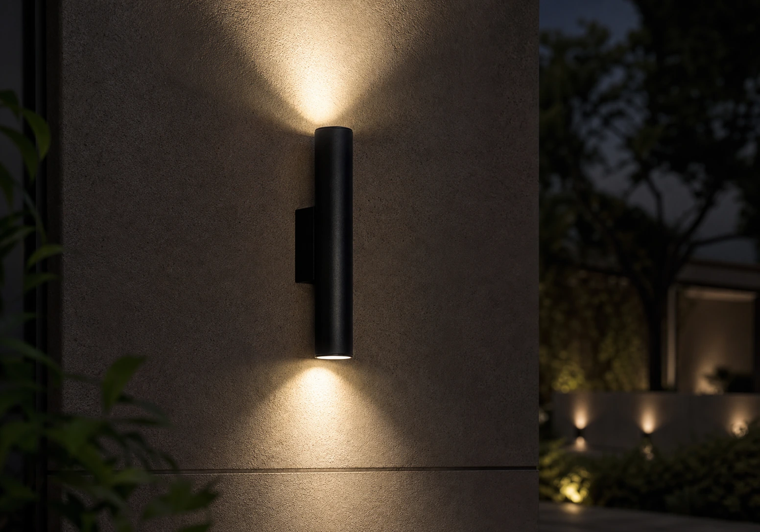 GD-PW053-300 · black housing · installed scene
