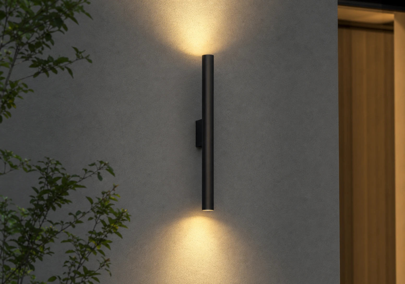 GD-PW053-600 · black housing · installed scene