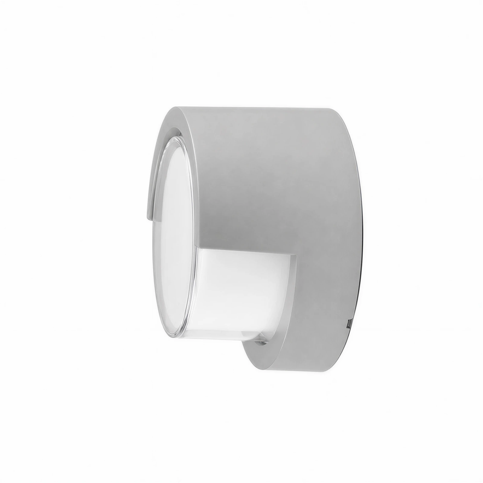GD-PW08-2 Curved shielded wall light · Light grey