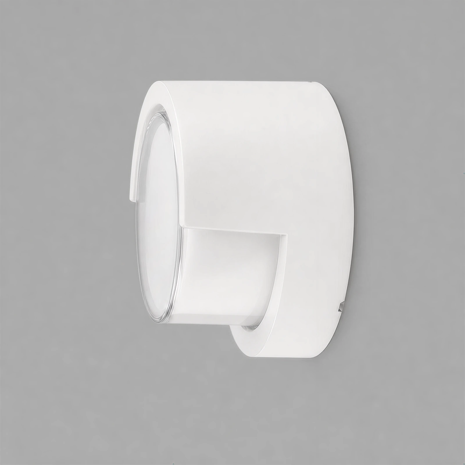 GD-PW08-2 Curved shielded wall light · White
