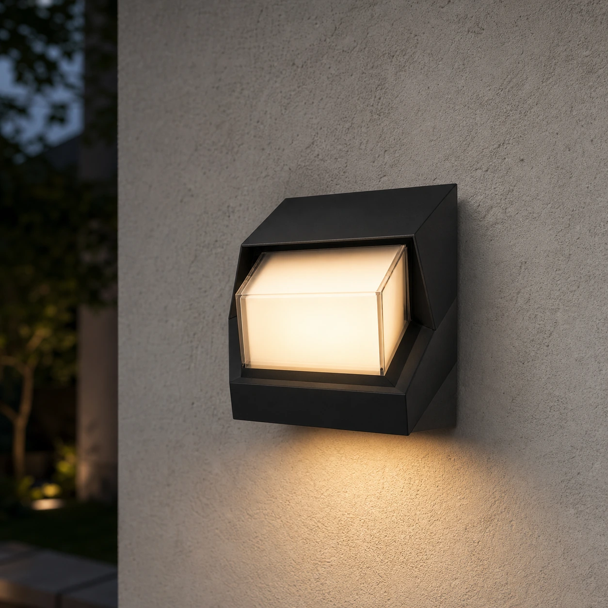 GD-PW09-2 · black housing · installed scene