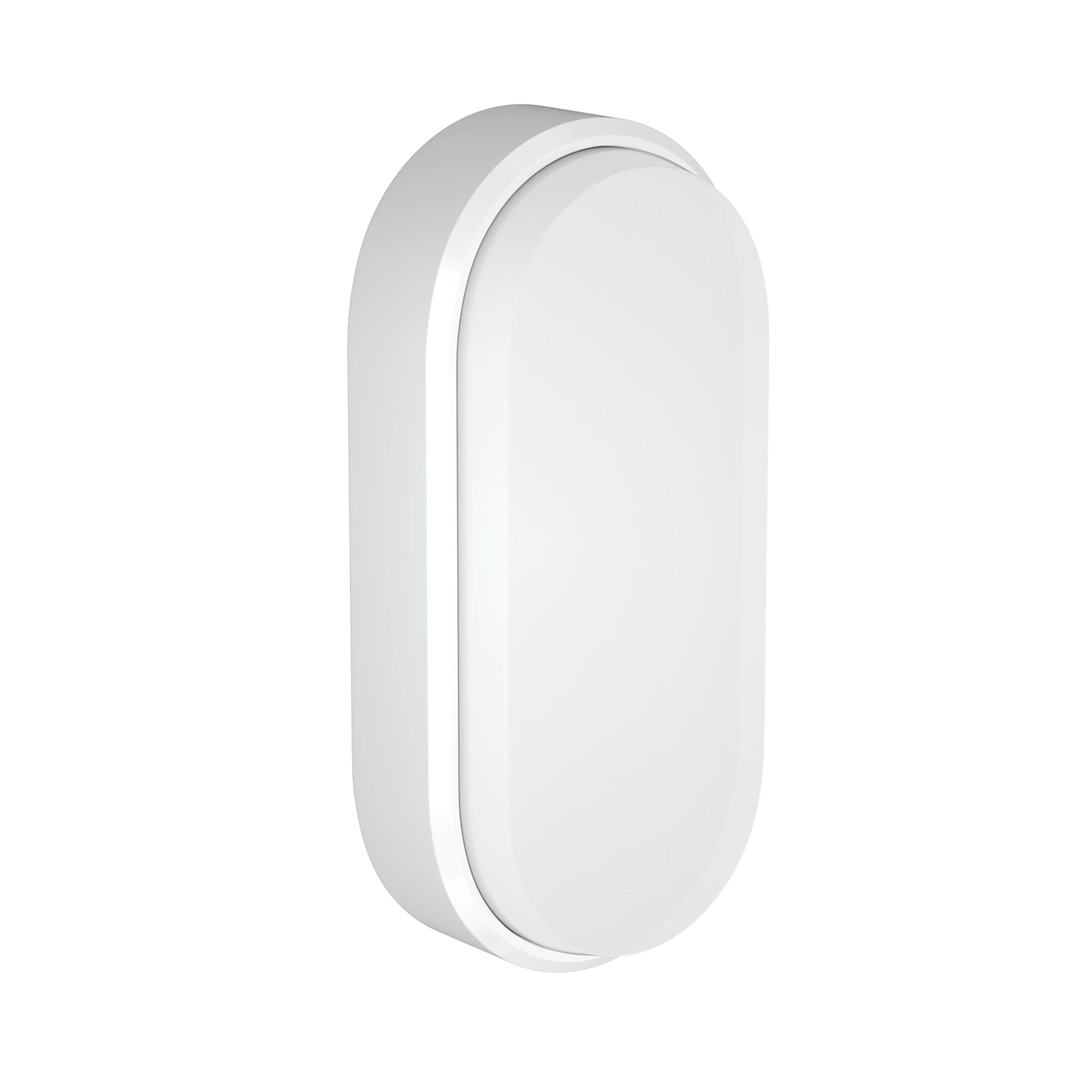 GD-WP02 Luminaria exterior opal ovalada · Blanco