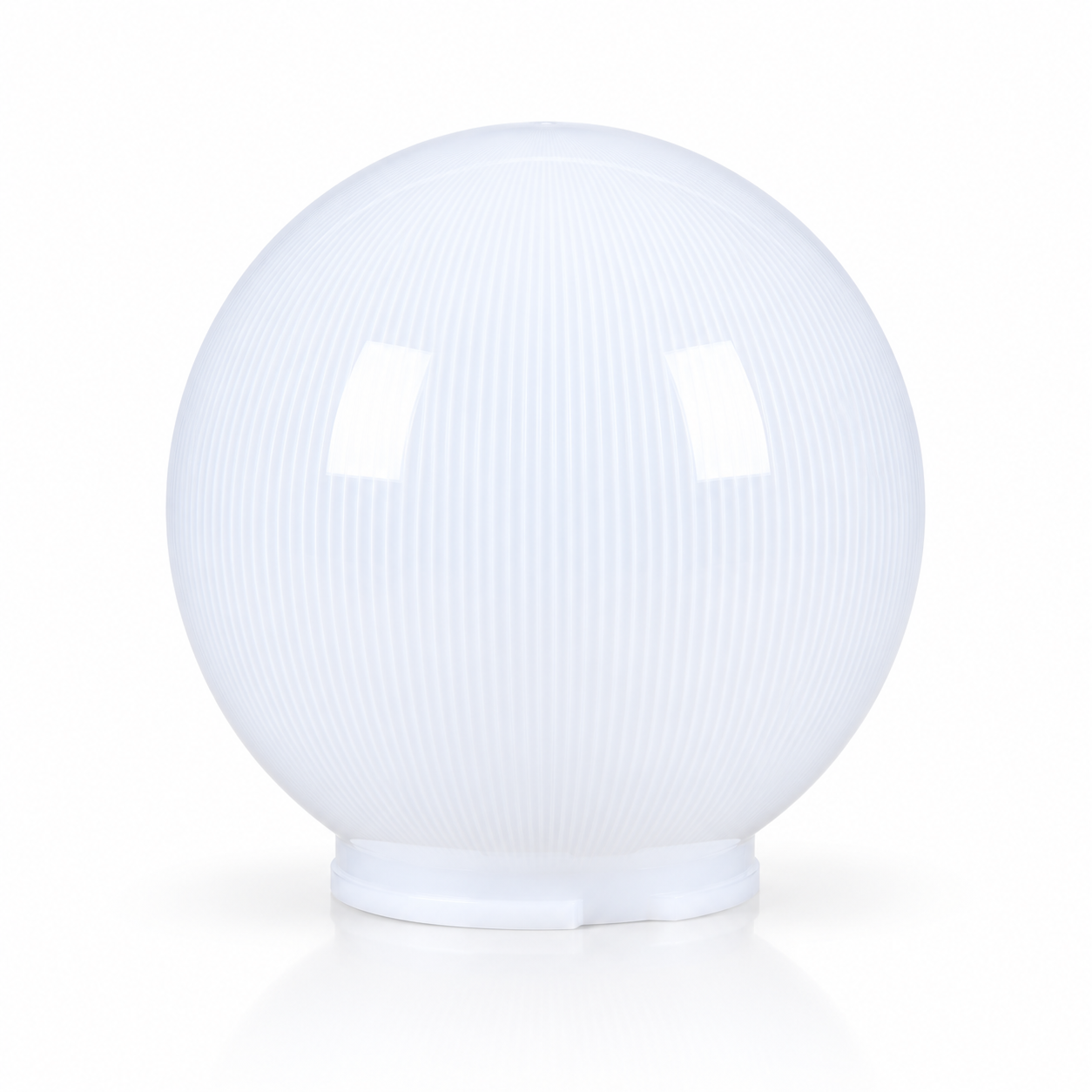 GD001-B-150 150 mm PMMA Globe diffuser · Opal prismatic