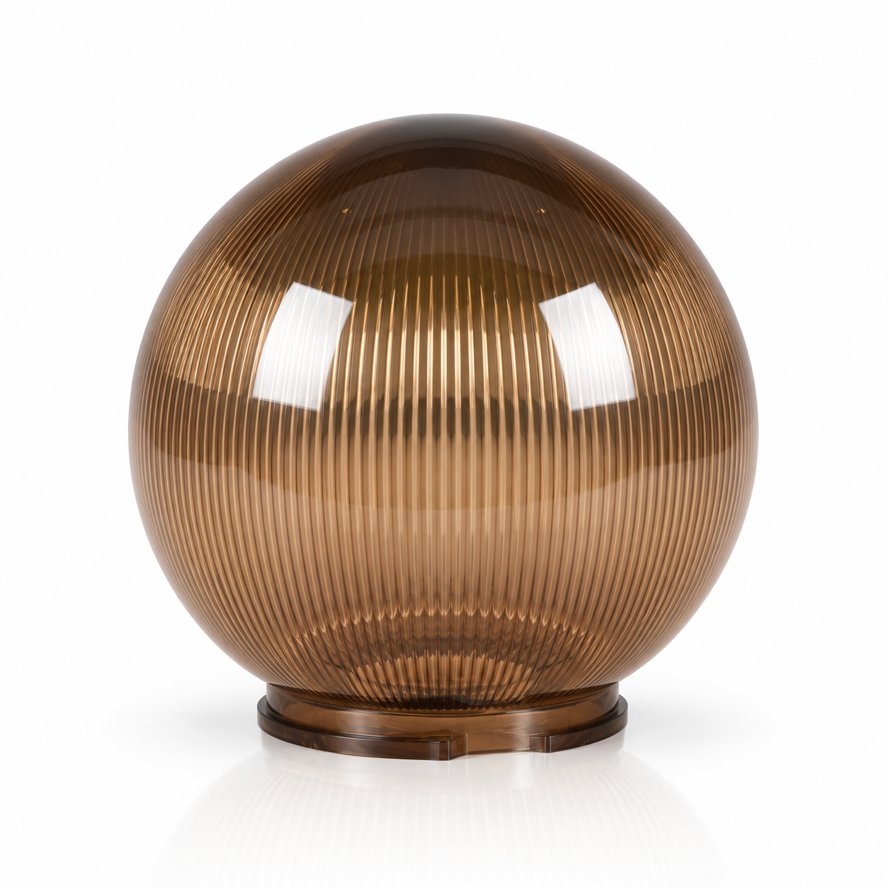 GD001-B-150 150 mm PMMA Globe diffuser · Tea prismatic