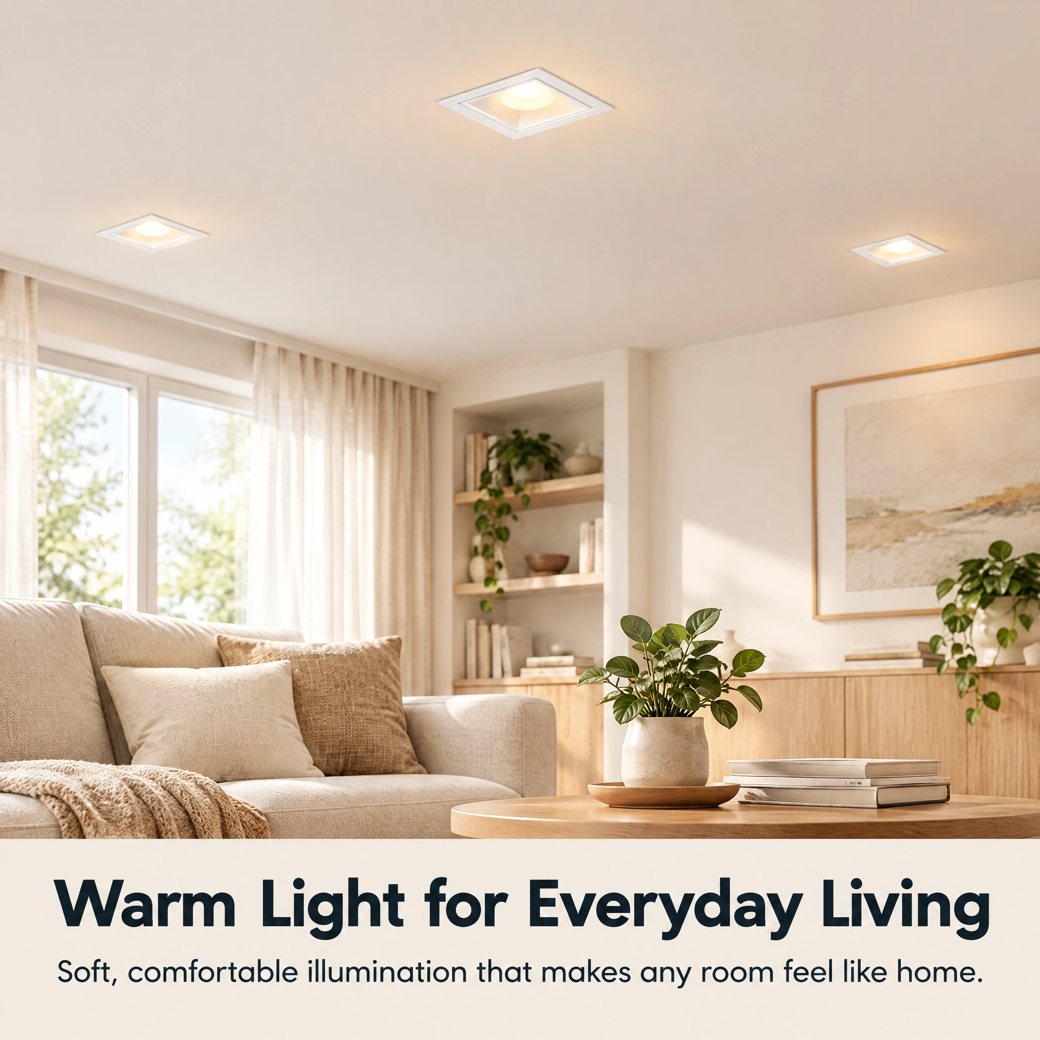 GD-ADL03-SQ warm living-room application illustration