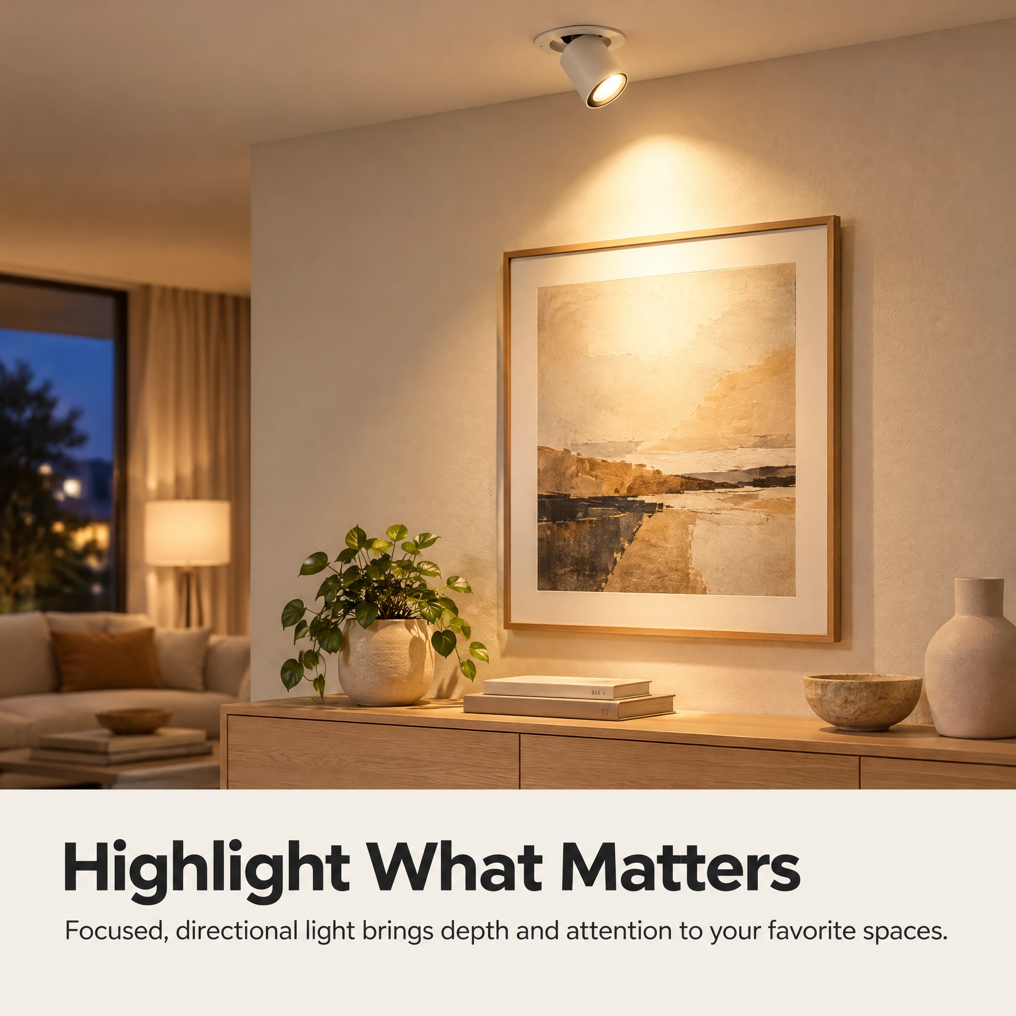 GD-ADL08 indoor accent lighting illustration