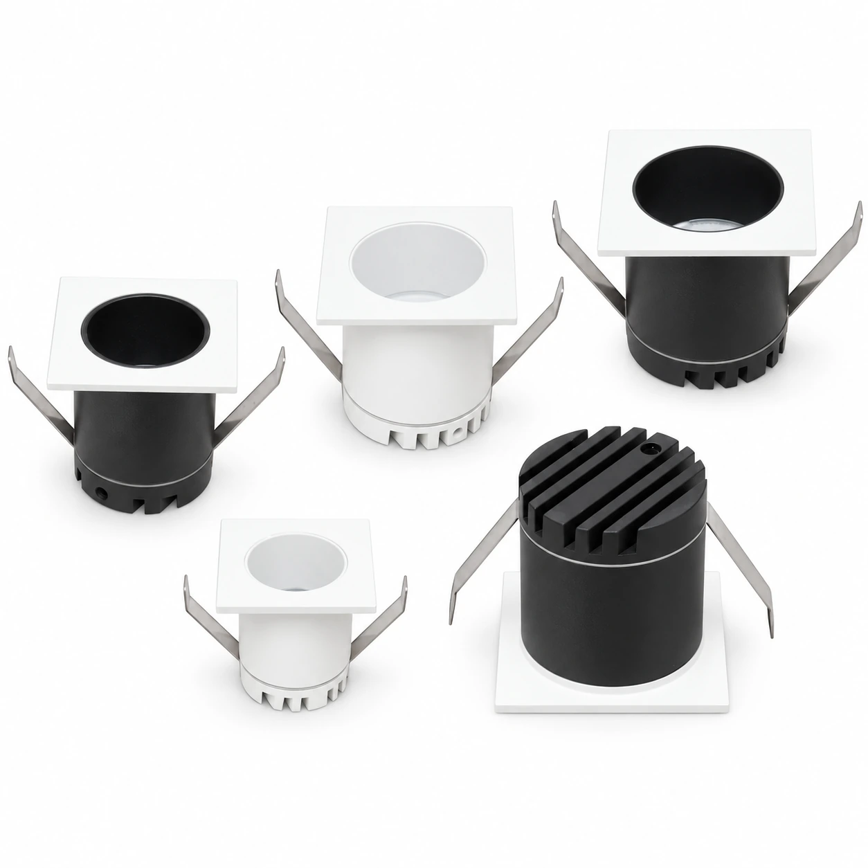 GD-ADL100-SQ — Gen 1 · Square · Recessed COB spotlight