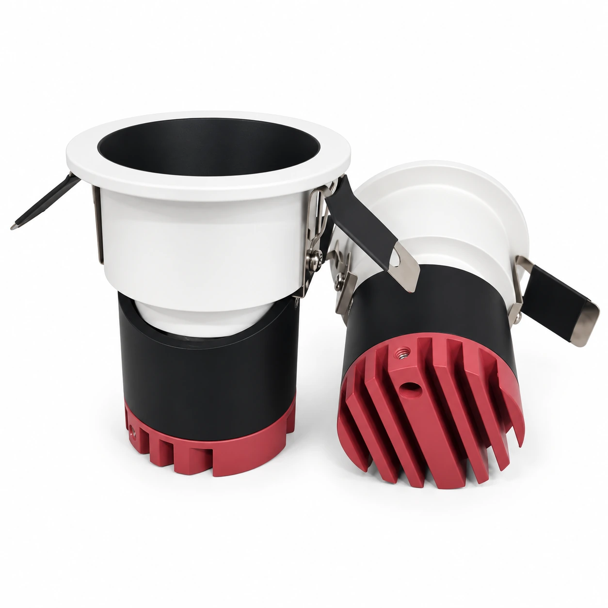 GD-ADL118 — Red Heat Sink · Deep Recessed COB spotlight