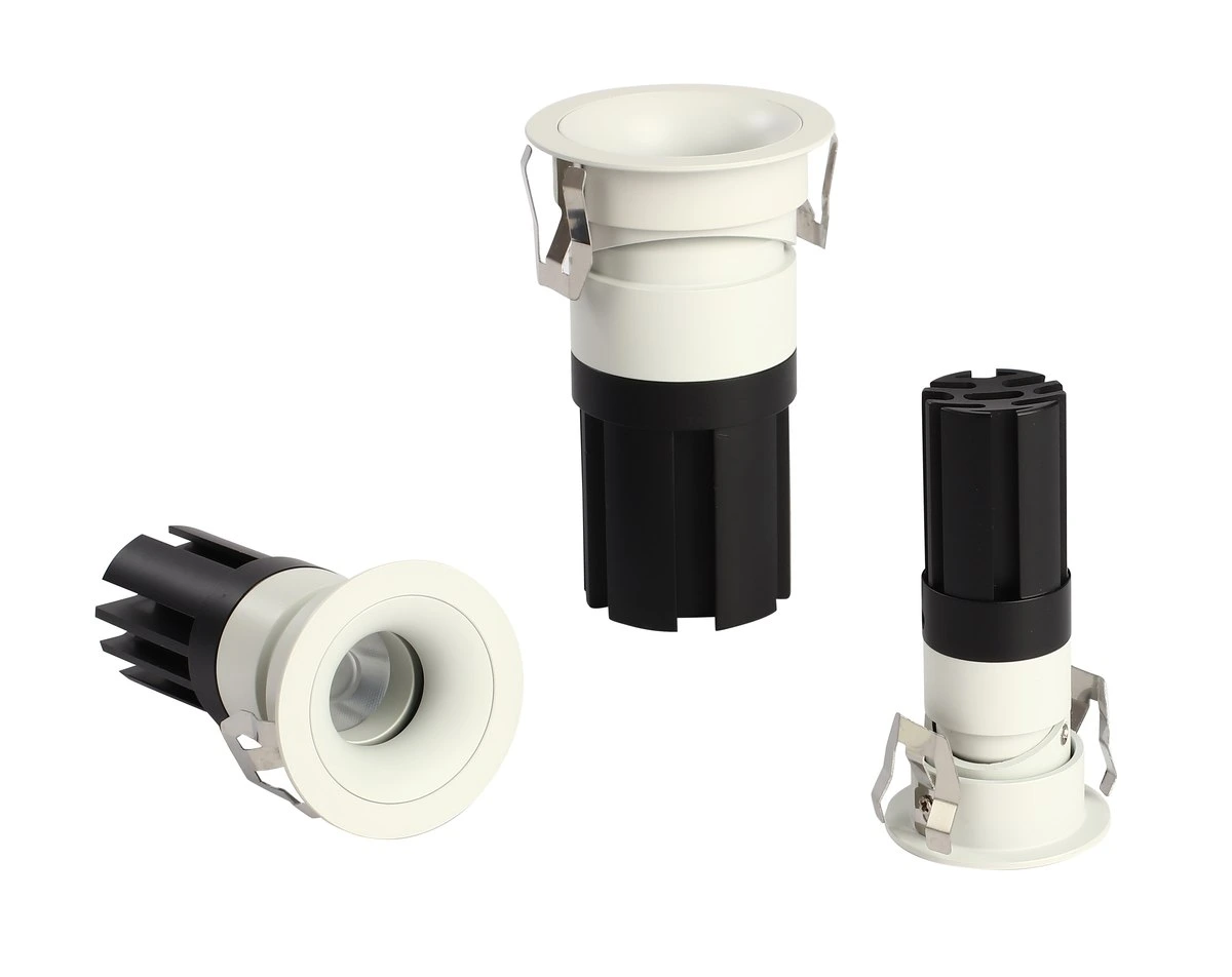 GD-ADL41 — Adjustable · Curved Trim · Recessed COB spotlight