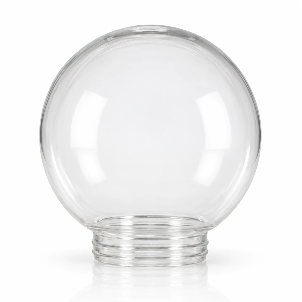 GD001-S-150 150 mm Globe PMMA shade · Clear