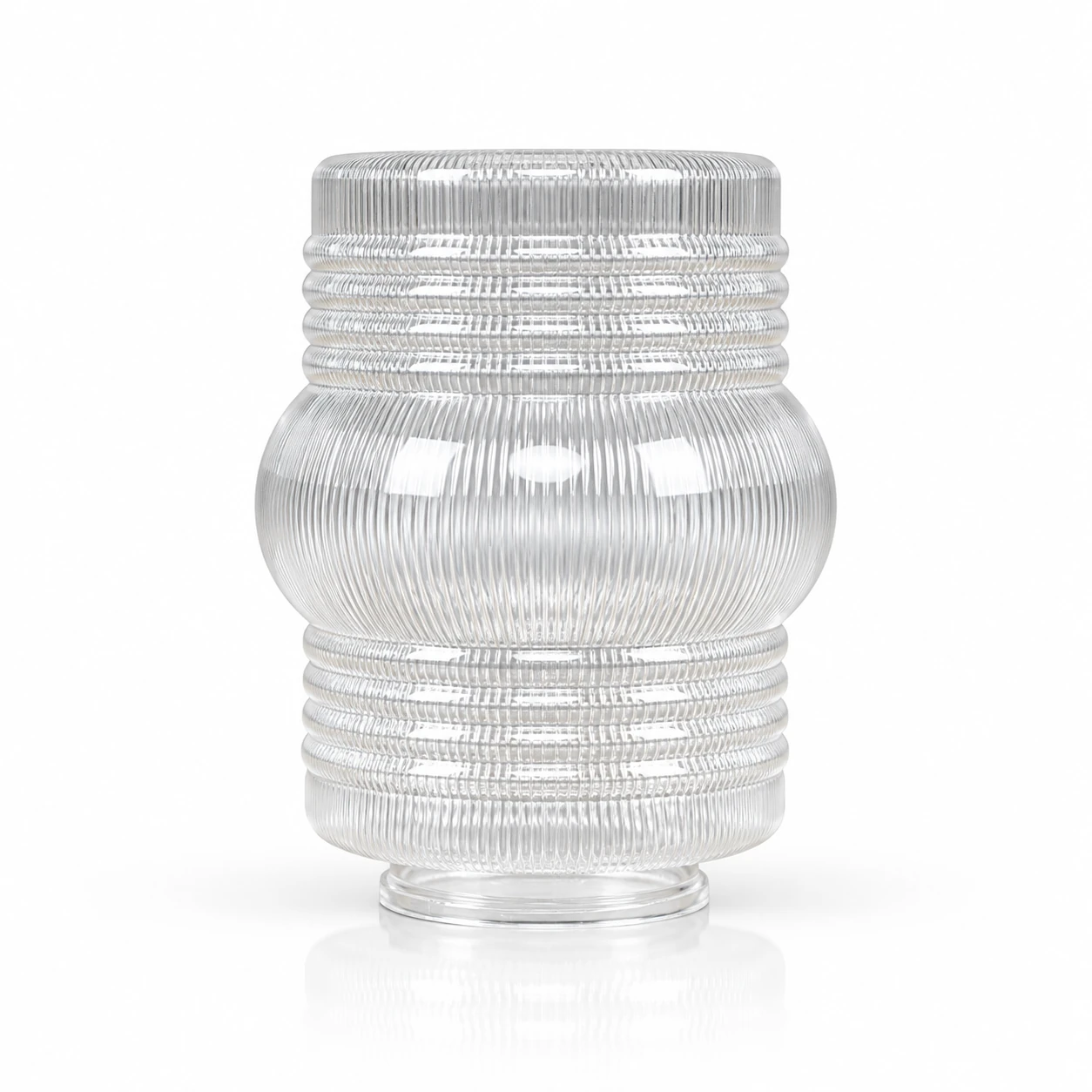 GD007-B Bamboo PMMA shade · Clear prismatic