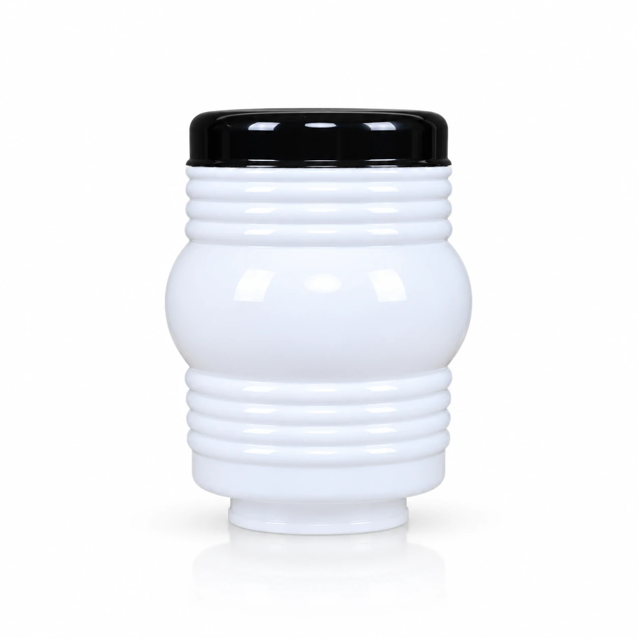 GD007-B Bamboo PMMA shade · Opal with black top