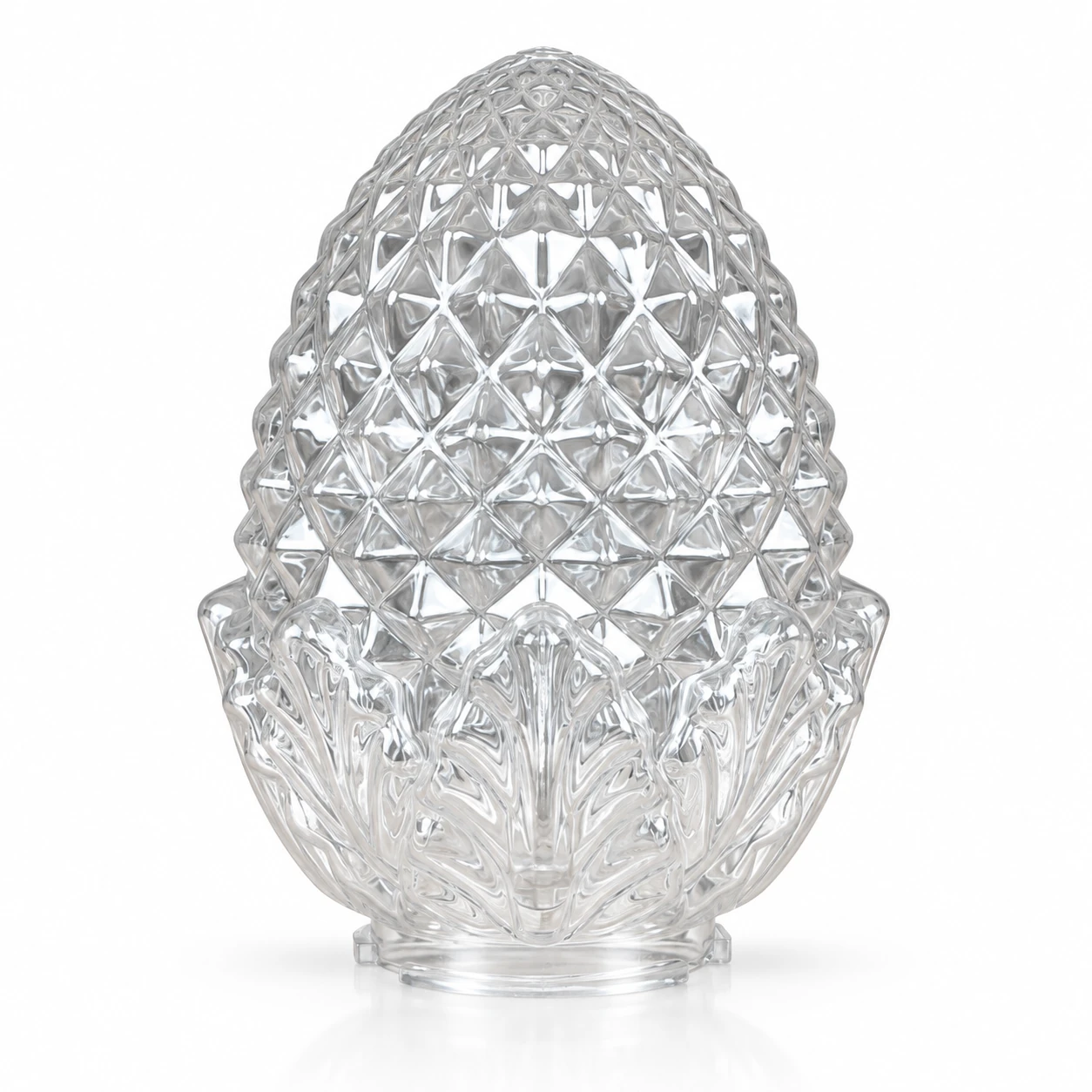 GD011-B-250 250 mm Pineapple PMMA shade · Clear