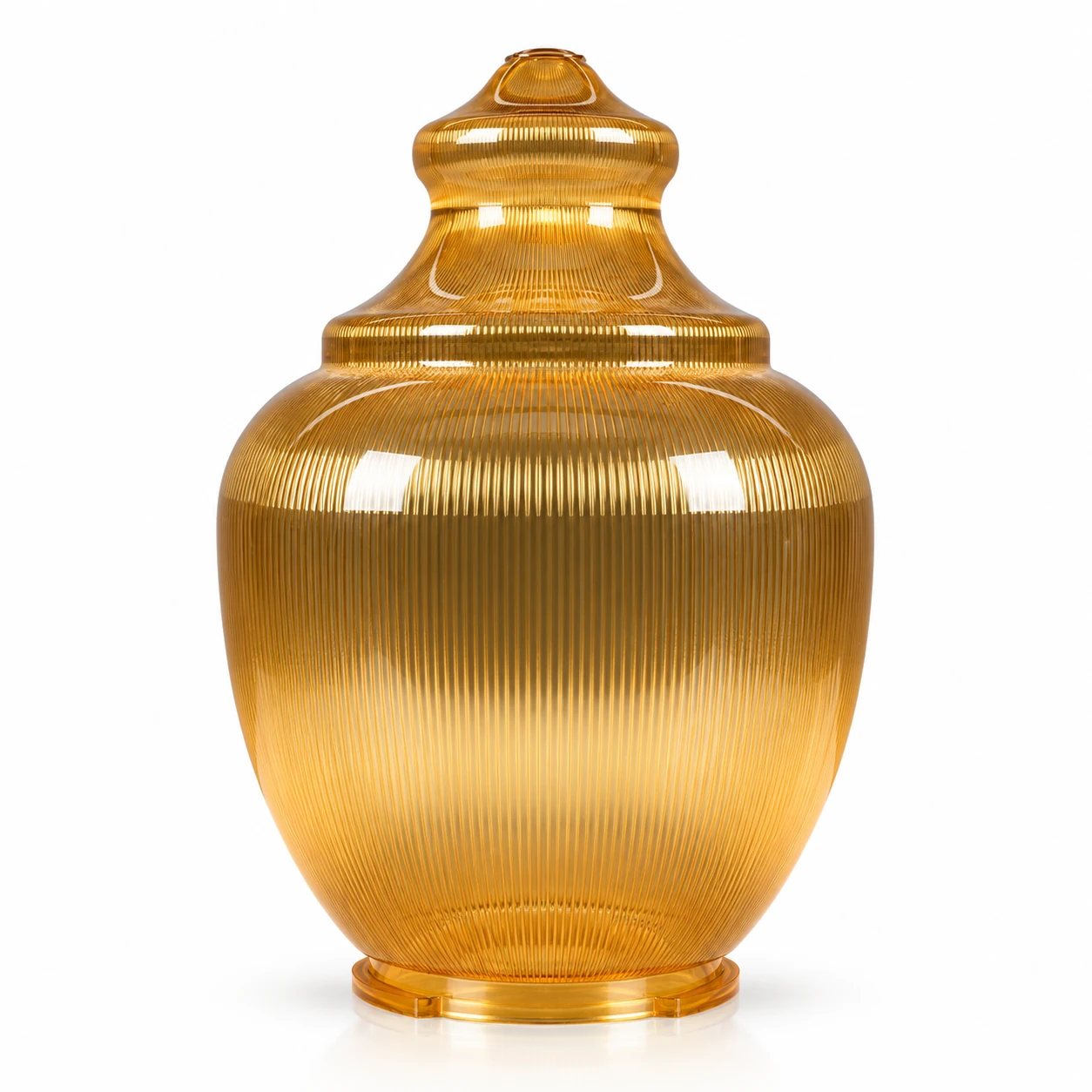 GD013-B Temple PMMA shade · Golden prismatic