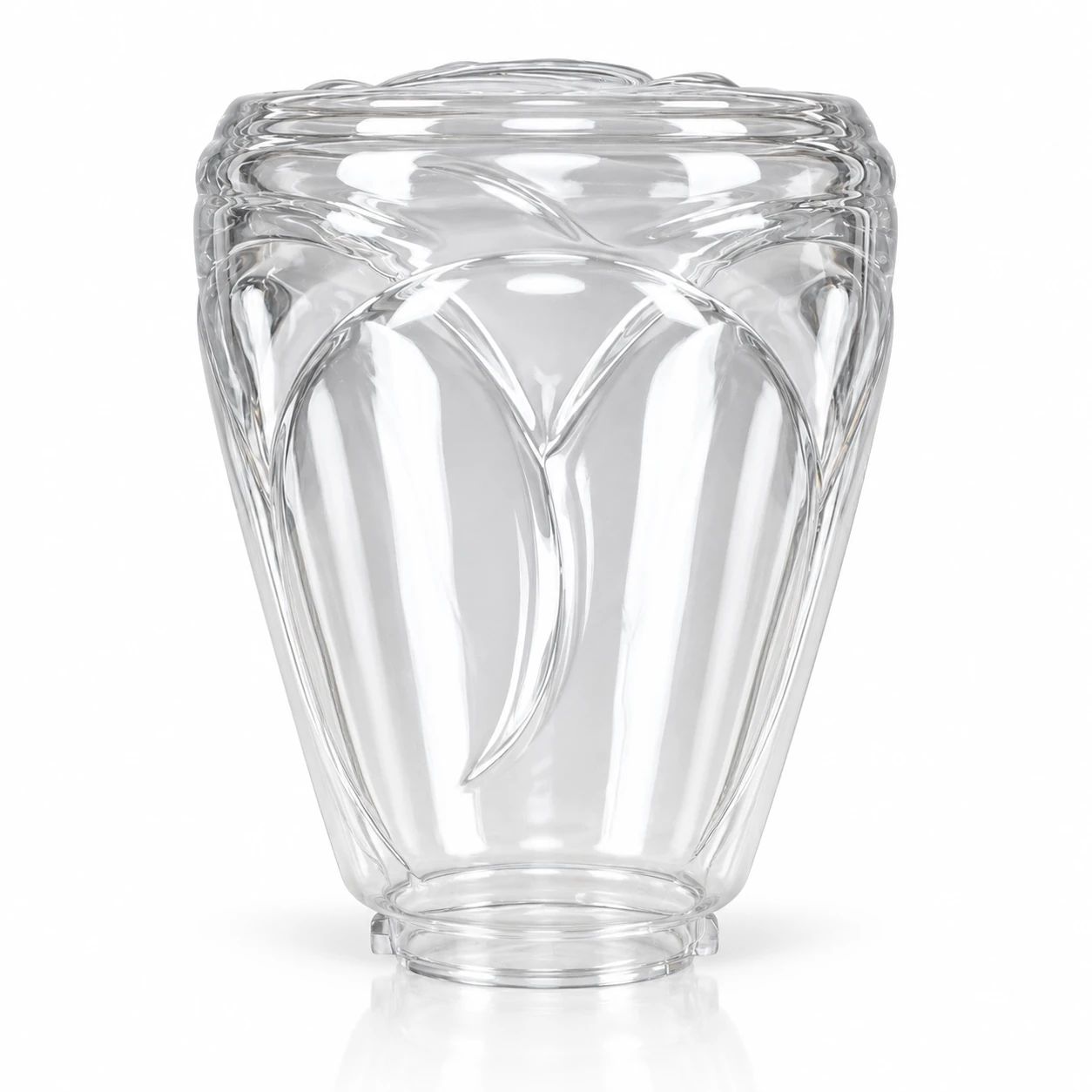 GD014-B-250 250 mm Rose PMMA shade · Clear