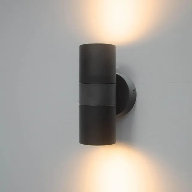 GD-PUD09-2-GU10 — Twin-Ended Cylindrical GU10 Wall Light