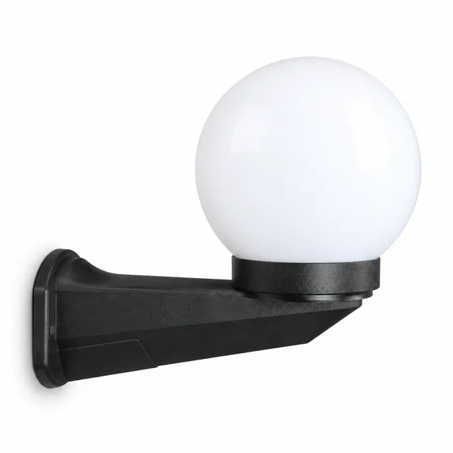 GD001-B-SMALL-WALL-ARM — PMMA globes — small wall arm