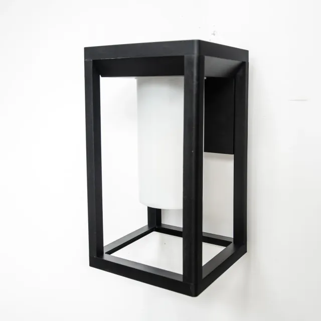 GD-PW052 — Rectangular open-frame lantern wall light