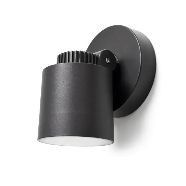 GD-PW045-GU10 — Adjustable Cylindrical GU10 Wall Spotlight