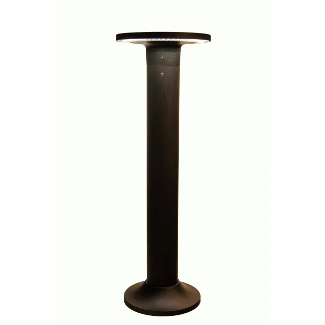 GD-BL02-500 — Disc-Shade LED Garden Bollard