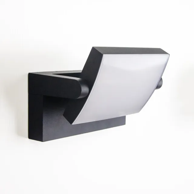GD-AWX057-1 — Angled rectangular panel wall light