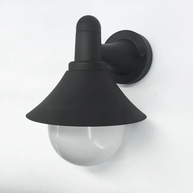 GD-PW017-E27 — Tapered-shade dome wall light