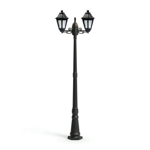 GD-BL14-E27-210-2H — Two-head classic lantern post