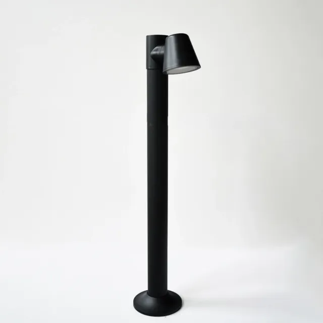 GD-BL20-1-GU10-600 — Single spotlight-head bollard