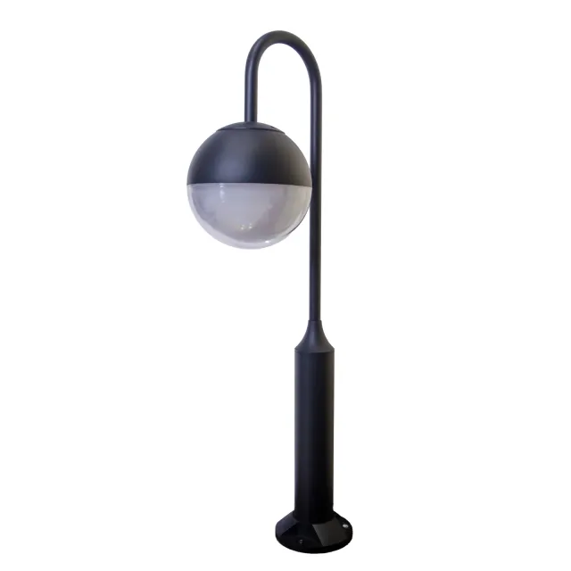 GD-ABX165-3-800 — Curved-arm globe bollard