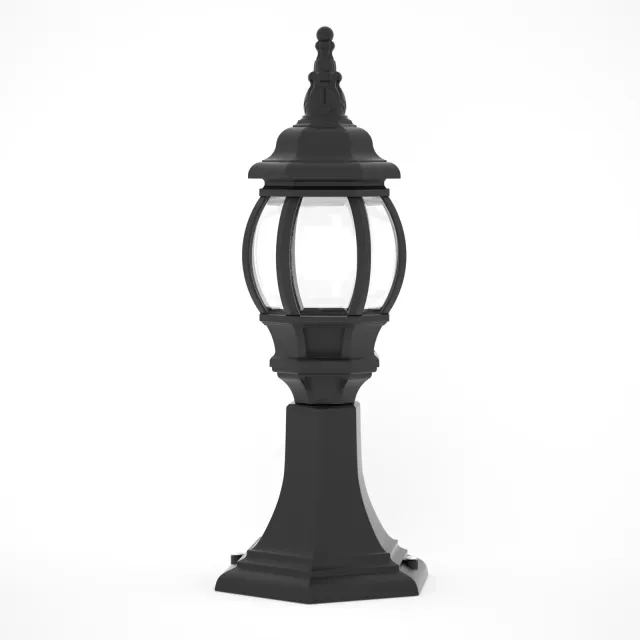 GD-BL09-E27-40 — Decorative Pedestal Lantern