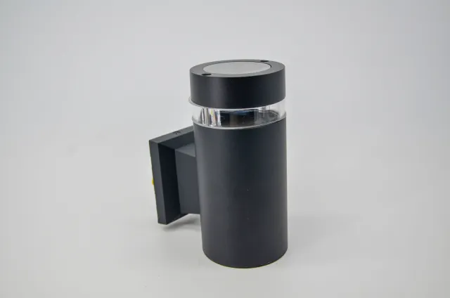 GD-AWY31-GU10 — Ring-detail cylindrical wall light